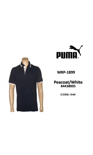 Puma Tshirt Polo Black/White